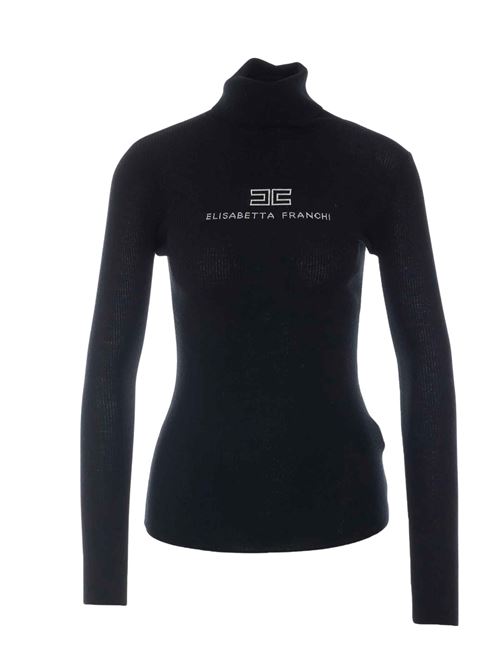 Dolcevita in maglia a costine Elisabetta Franchi | MK18B66E2685